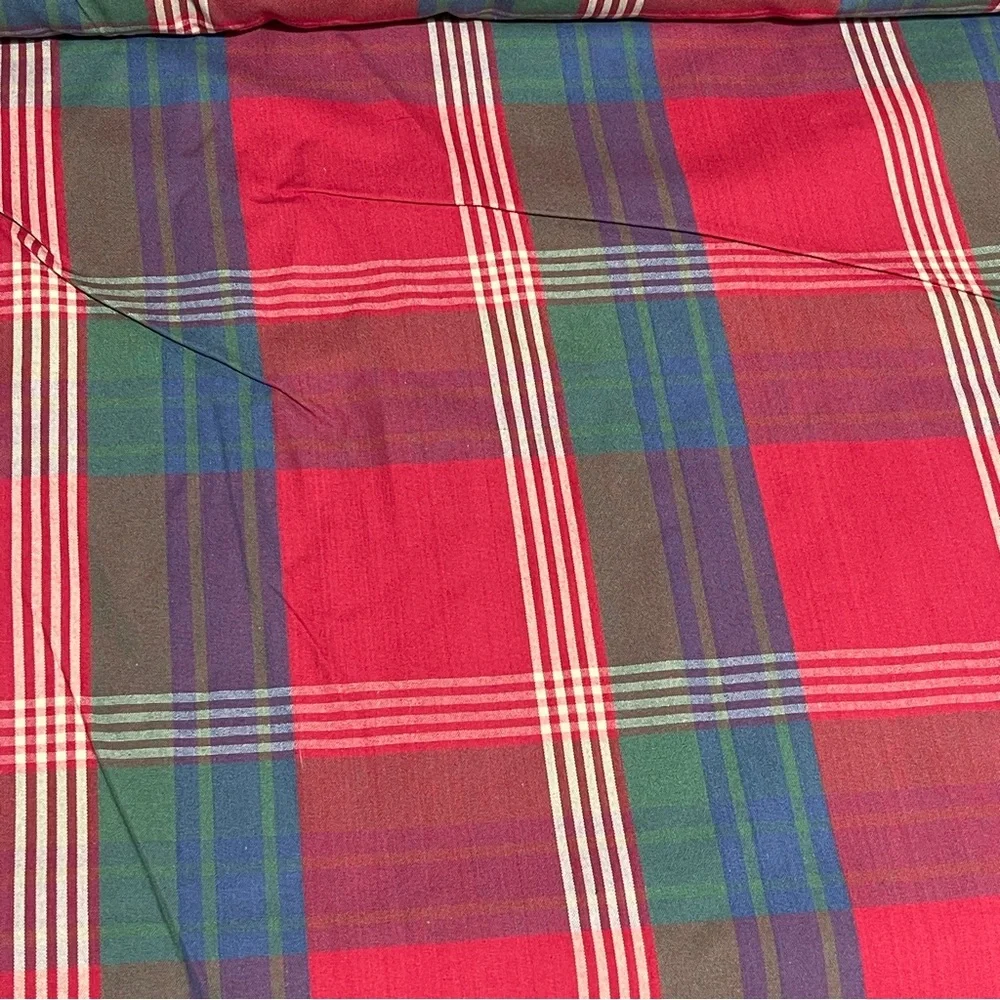 Ikea fabric in plaid pattern new. price per two yards